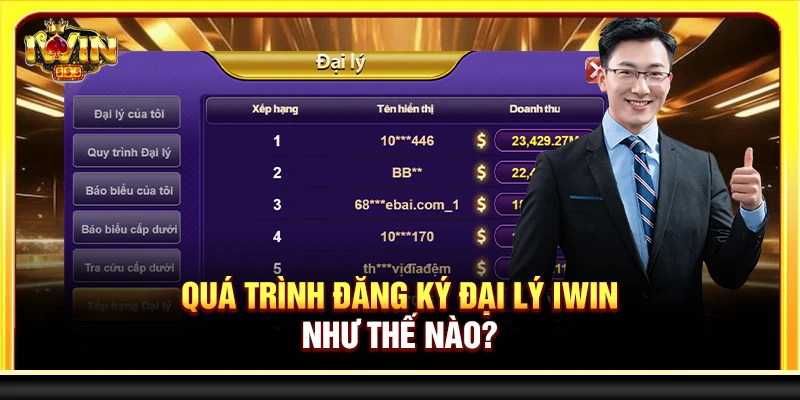 Quá trình đăng ký đại lý Iwin như thế nào?
